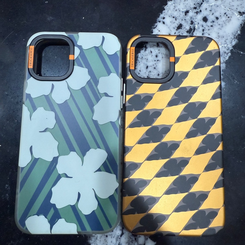 Blue and Green iPhone Cases with Durable Protection